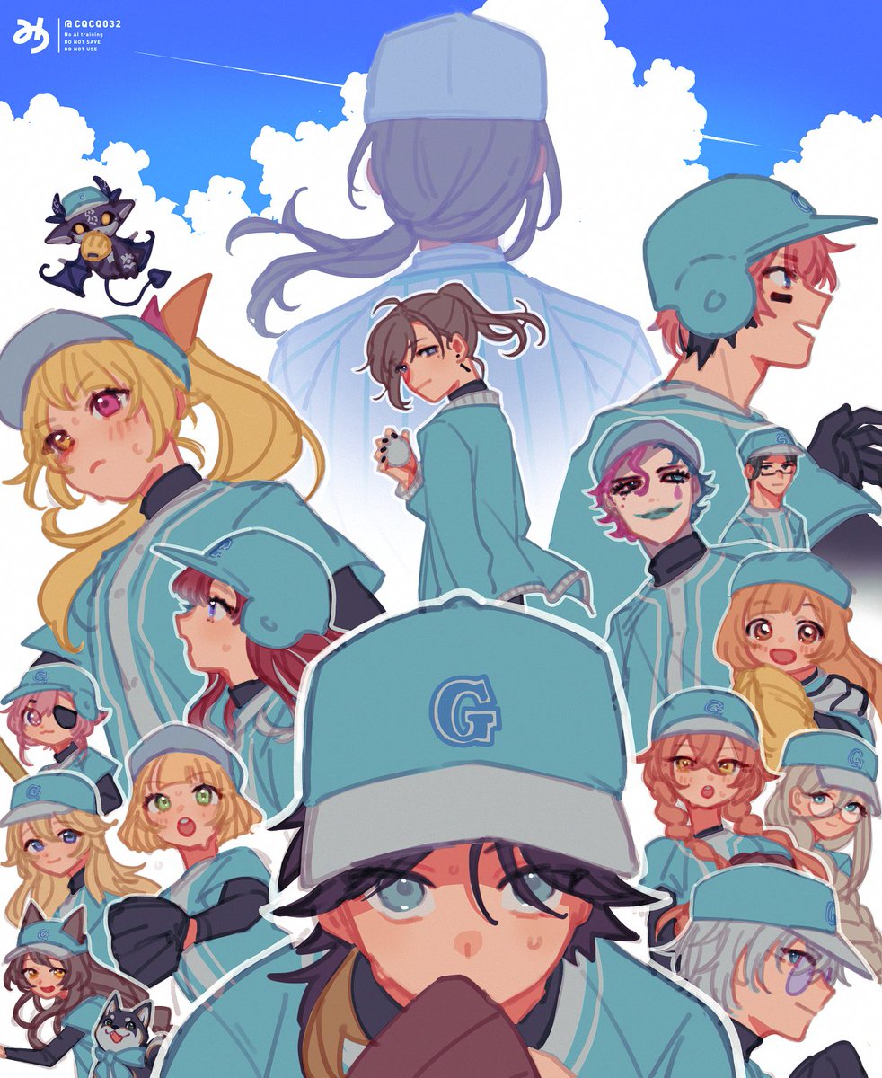 CQCQ032's tweet image. #にじさんじアルプススタンド #かな絵