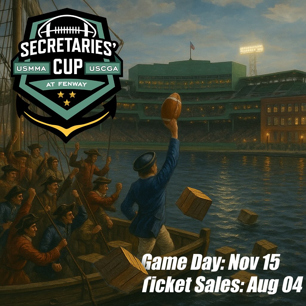 USMMA_Athletics's tweet image. From the decks of Boston Harbor to the grass at Fenwayโฆ The spirit of revolution lives on.
Merchant Mariners were there at the beginningโ
and return to bring the Secretaries Cup back to Kings Point.๐
Where were you Coast Guard?
๐๏ธ tinyurl.com/3uexzawk
#SeaYouAtFenway
