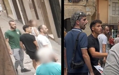 immanadal's tweet image. Gràcies a la col·laboració dels veïns del Berguedà, he pogut identificar tots els membres de l’esquerra radical que ens van agredir a la parada d&apos;Aliança Catalana a Berga el passat 19 de juliol.

Un d’ells imparteix formació sobre “feminisme” a l’Ajuntament de Berga.

Un altre,…