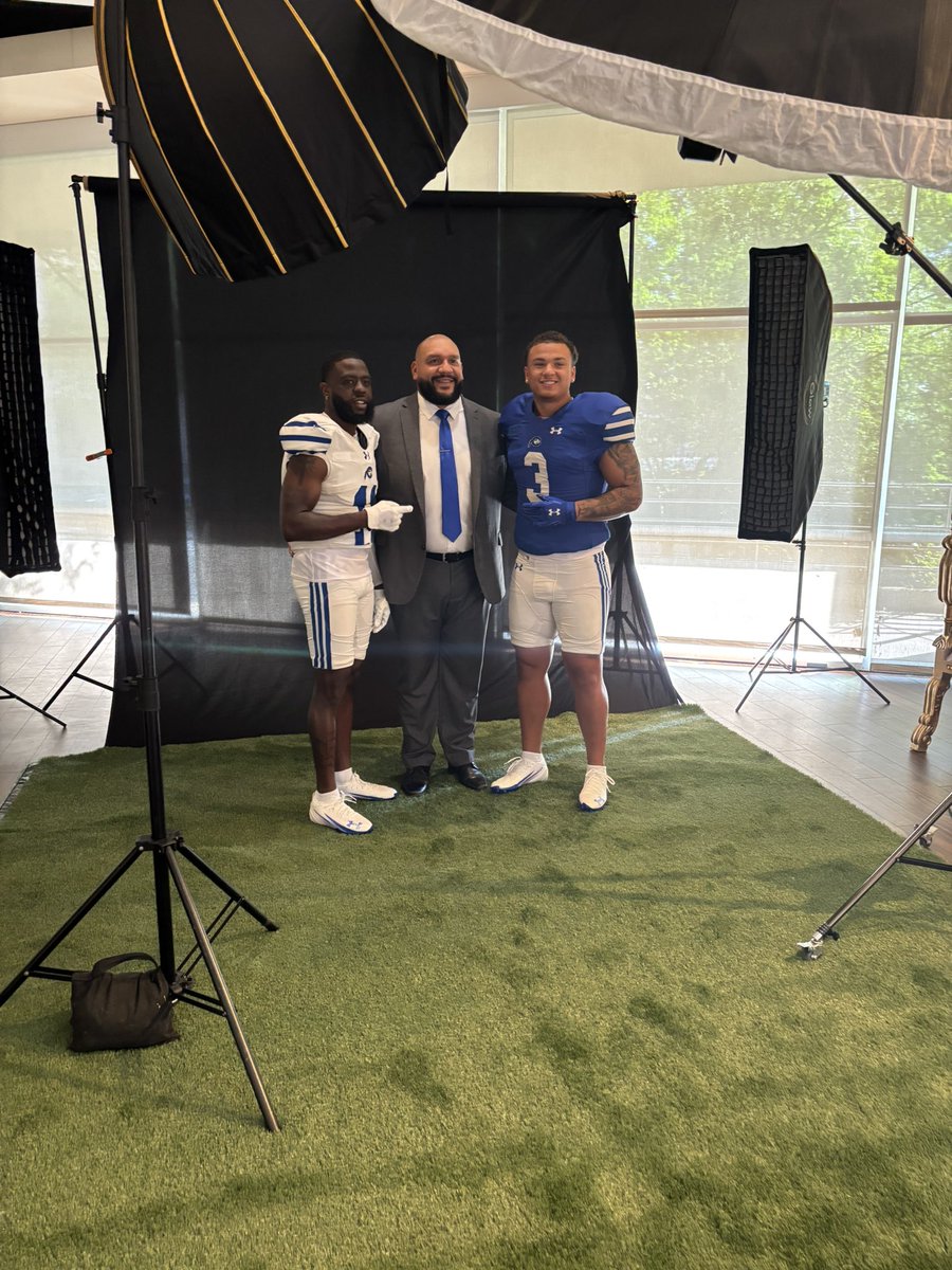 The Hawks wrap up day two of Conference Carolinas football media day🏈✅