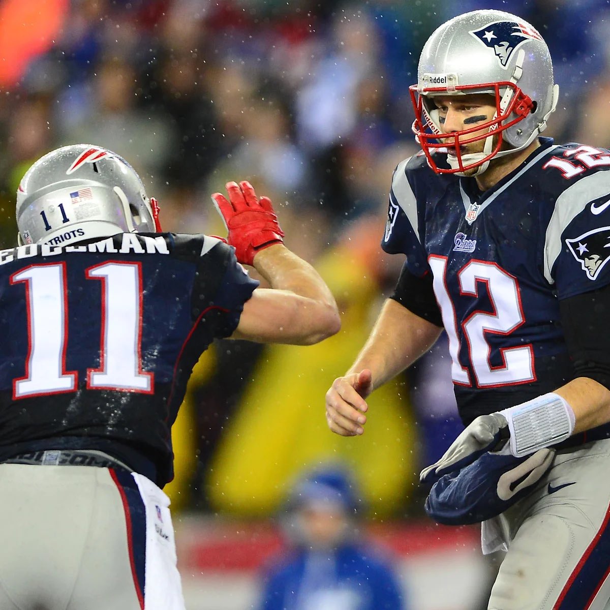 nuthousenation's tweet image. day 184 of me posting pictures of @TomBrady and @Edelman11 until he joins us on @gameswithnames