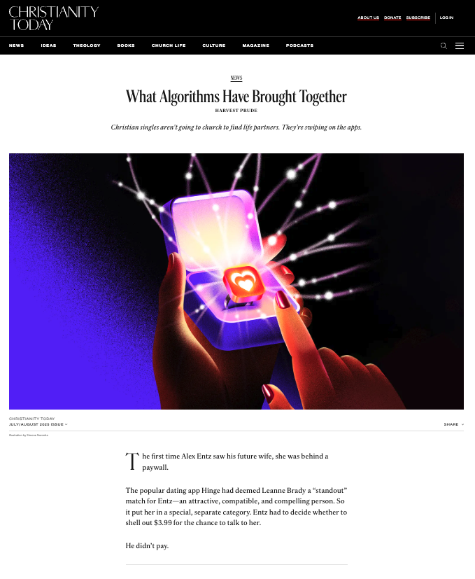 alrc's tweet image. 🎉 ✨ ALRC CLIENT IN THE NEWS
We’re grateful for the opportunity to help our client, Communio and its CEO J.P. De Gance, be featured as a trusted voice in @CTmagazine—a leading publication in faith-based journalism.
🔗 Check out the full article christianitytoday.com/2025/07/christ…