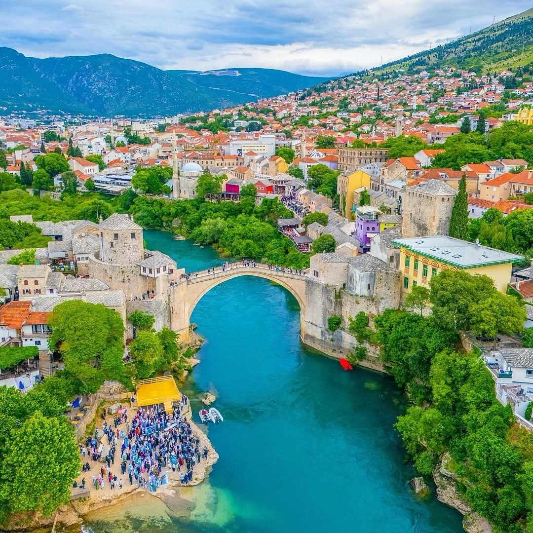 Old Mostar Bridge, Bosnia &amp; Herzegovina