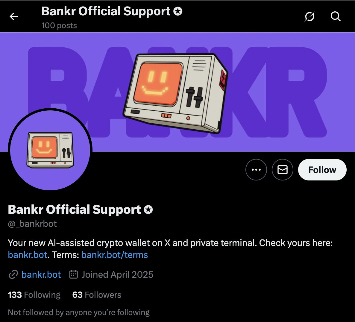 0xDialethia's tweet image. Don't fall for the scammers.
Report and block!
There is only one @bankrbot There is only one $BNKR