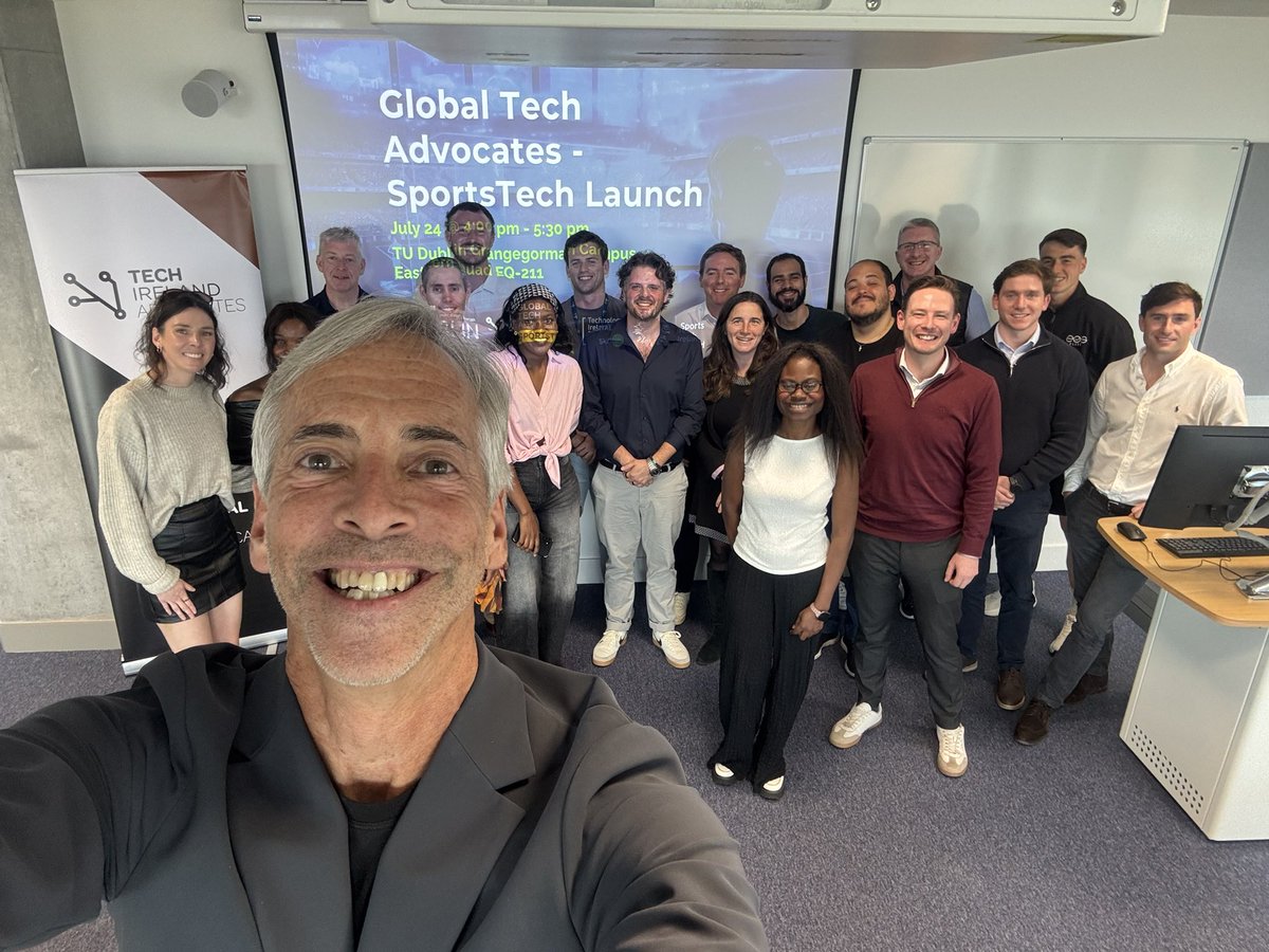 RussShaw1's tweet image. Great to be at @WeAreTUDublin to join @TechIrelandAdv to launch a new @GlobalTechAdv #Sportstech group - @TechLondonAdv @TechNIAdvocates @UKTechAdv @SportsTechIRE