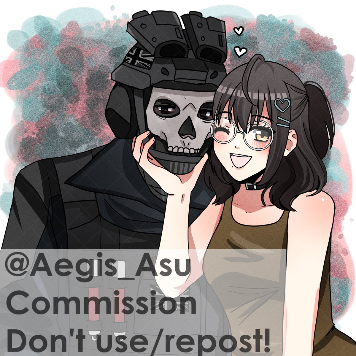 Aegis_Asu's tweet image. Ghost x Sona c0mm!

#vgen #vgenopen #yumeship
