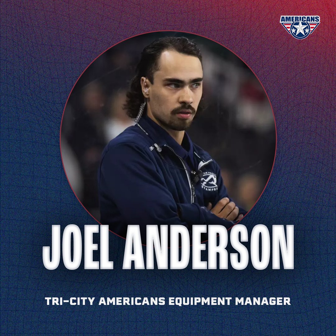 TCAmericans's tweet image. NEWS | The Americans have hired Joel Anderson as their new Equipment Manager. He spent the 2024-25 season with the USHL&apos;s Sioux Falls Stampede. Welcome, Joel!

📸 Adam Thury