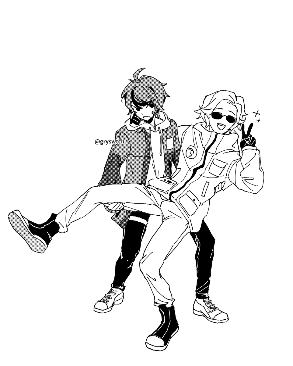 gryswtch's tweet image. *拓衛
（改自昨天的速写）