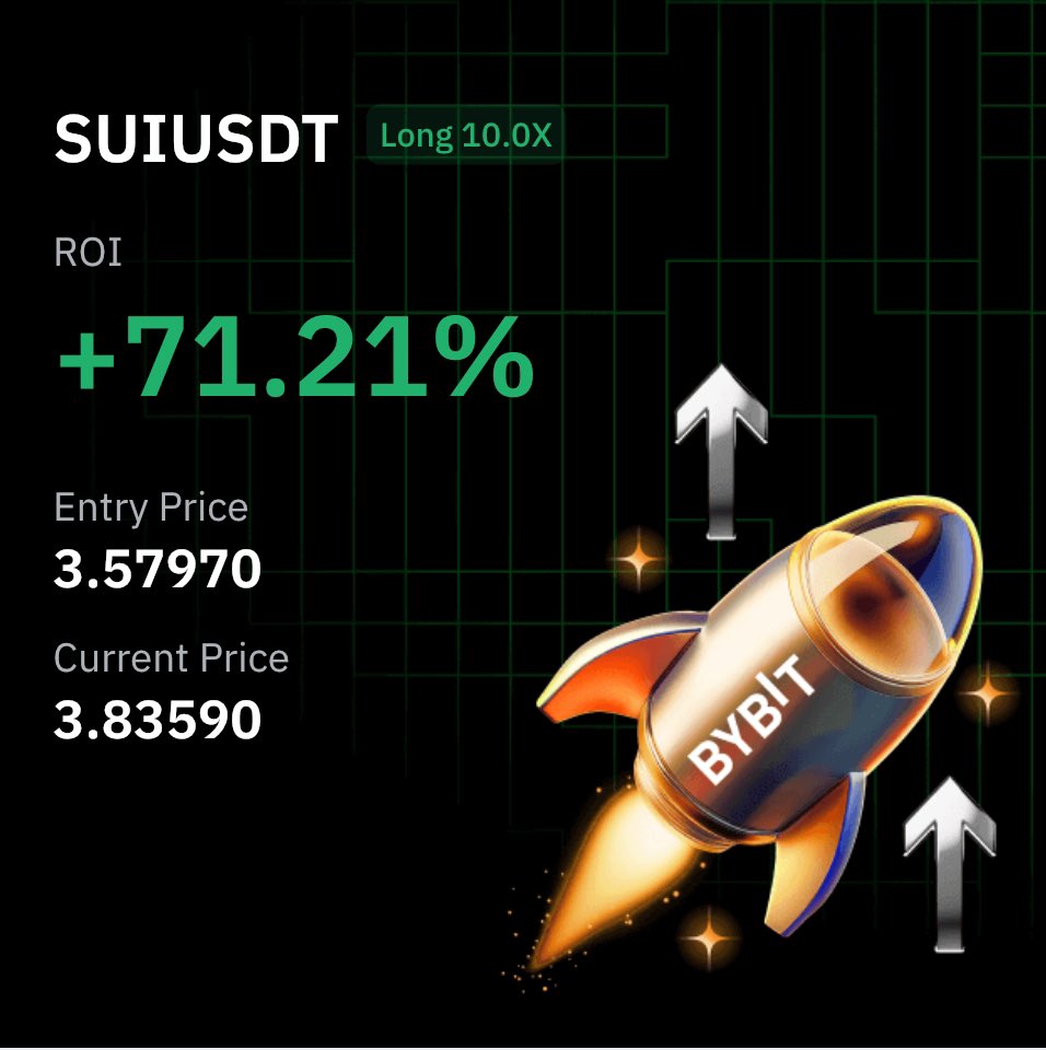 cryptostormm's tweet image. $SUI
SL BE 🎯 

#SUI #BTC #ETH #BITCOIN