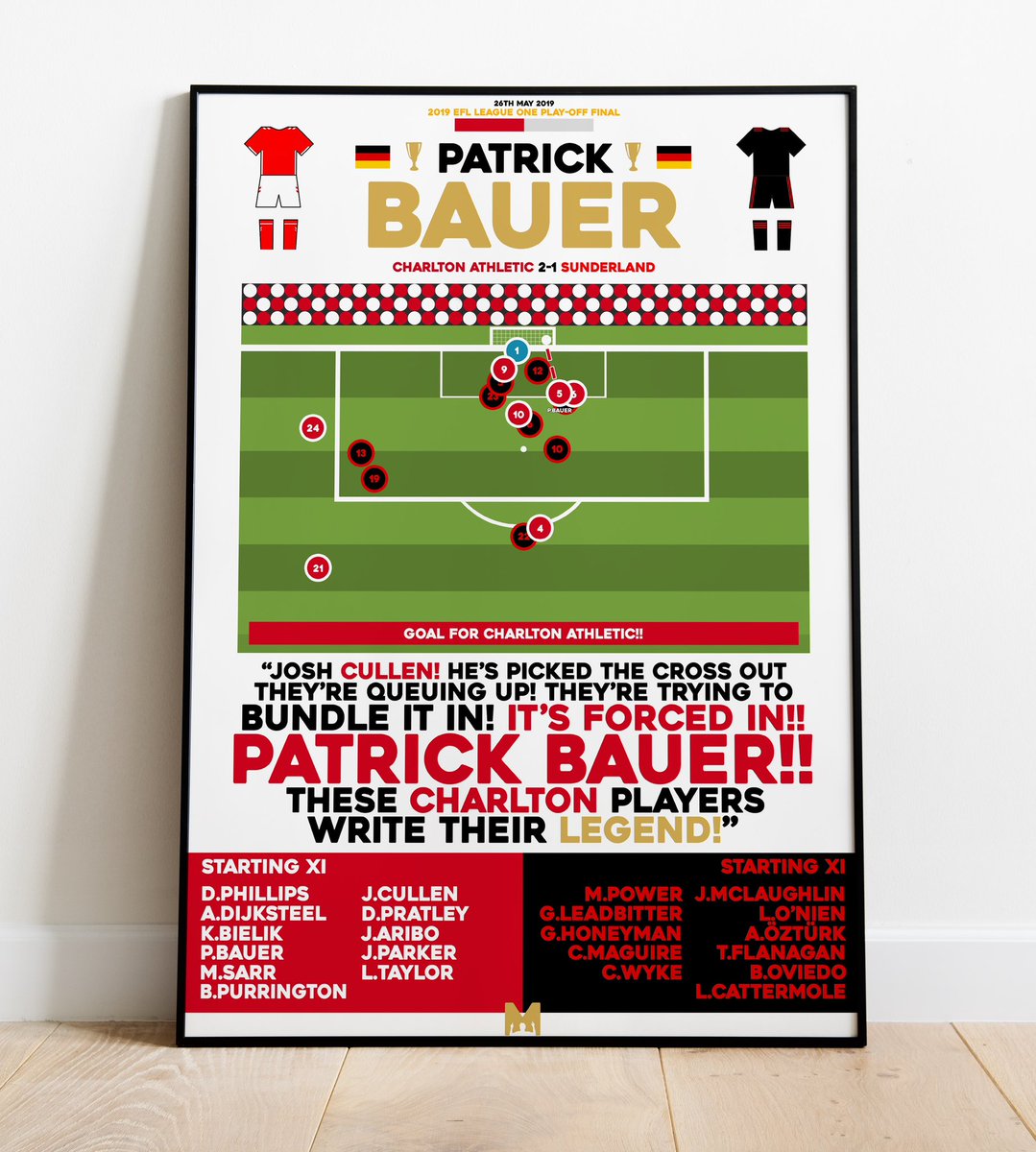 MezzalaDesigns's tweet image. 🔴ADDICKS PRINTS⚪️
Remember these Iconic Addicks Moments with our Charlton Athletic Prints🏆
CODE: ‘BIRTHDAY’ for 20% OFF All Items✅
➡️ mezzaladesigns.co.uk/collections/ch…
#CAFC