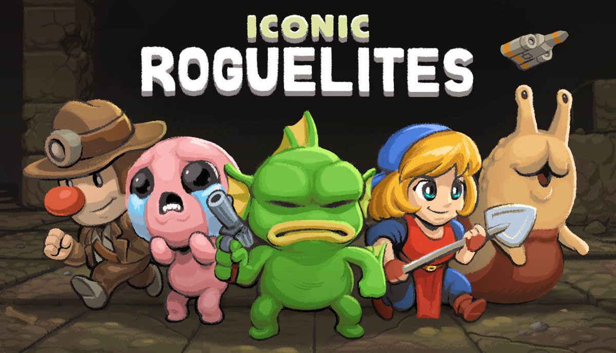 Announcing the Iconic Roguelites Bundle on Steam! You can now complete your collection of Spelunky, Isaac, FTL, NecroDancer and Nuclear Throne with a permanent 15% discount. store.steampowered.com/bundle/54713/I…