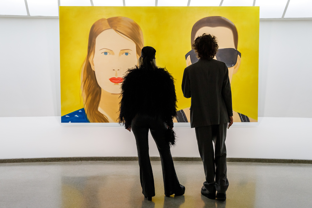 Guggenheim's tweet image. 🎉 Happy birthday to Alex Katz! 🎂
From subway sketches in the ’40s to monumental landscapes in the 2020s, Katz has spent over eight decades capturing the immediacy of life with unmistakable style. His bold, pared-down portraits and luminous scenes have become icons of…