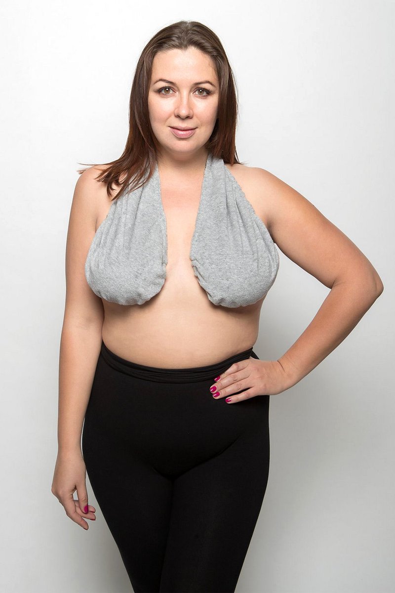 naansequitur's tweet image. I just remembered the infomercial towel that goes around your neck to hold your boobs up