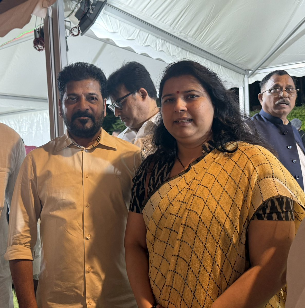 Dr. Anjali Hemant Nimbalkar (@dranjalitai) on Twitter photo Congratulations to Telangana CM Sh. <a href="/revanth_anumula/">Revanth Reddy</a> ji for the successful completion of the survey.
<a href="/INCTelangana/">Telangana Congress</a> <a href="/INCIndia/">Congress</a> <a href="/INCKarnataka/">Karnataka Congress</a> <a href="/INCGoa/">Goa Congress</a> Congratulations to Telangana CM Sh. <a href="/revanth_anumula/">Revanth Reddy</a> ji for the successful completion of the survey.
<a href="/INCTelangana/">Telangana Congress</a> <a href="/INCIndia/">Congress</a> <a href="/INCKarnataka/">Karnataka Congress</a> <a href="/INCGoa/">Goa Congress</a>