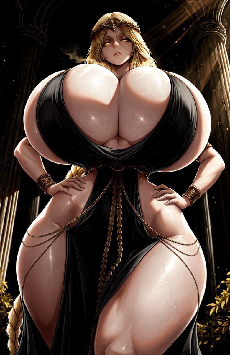 The queen is back. Now which of you tarnished wanna test your luck out against this goddess?~