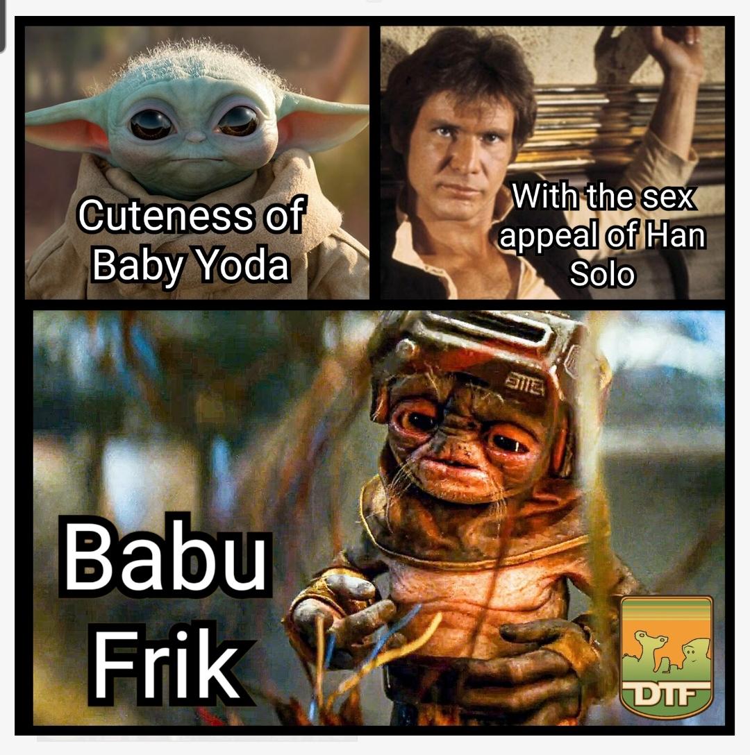 SWMemes's tweet image. BABU GONNA RIZZ YOU redd.it/1m89kwo