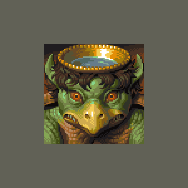 The 6400 follower milestone, 80x80 pixels. Didn't expect to surpass it so much so quickly but here it is, really appreciate it guys!

Decided to go with a familiar Yokai on this one, as per one of the suggestions, with a bit of my own interpretation mixed in. 

#pixelart