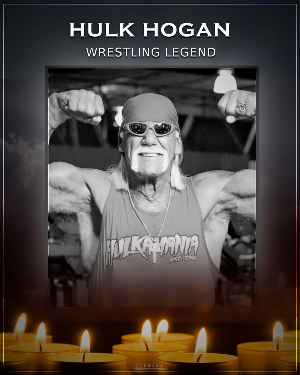 TheThizzler's tweet image. Rest In Peace to @HulkHogan, the legendary professional wrestler and pop culture icon 🙏 We were saddened to hear the news of him passing away this morning at 71 from cardiac arrest, according to TMZ. We send our condolences to his family & loved ones. #RIPHulkHogan 🕊️