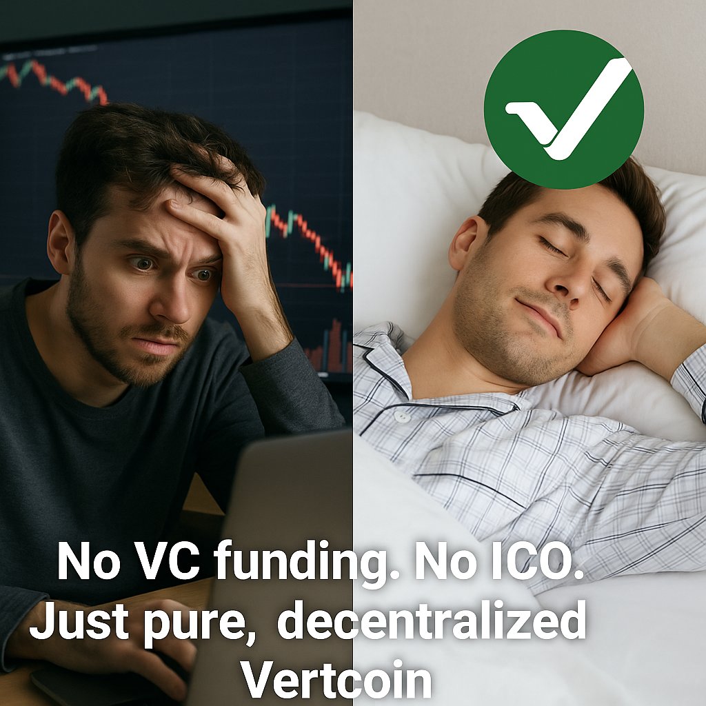 Doraingray9's tweet image. While others chase hype… I mine $VTC and sleep like a baby 😎💤
#Vertcoin #NoPremine #TrueCrypto