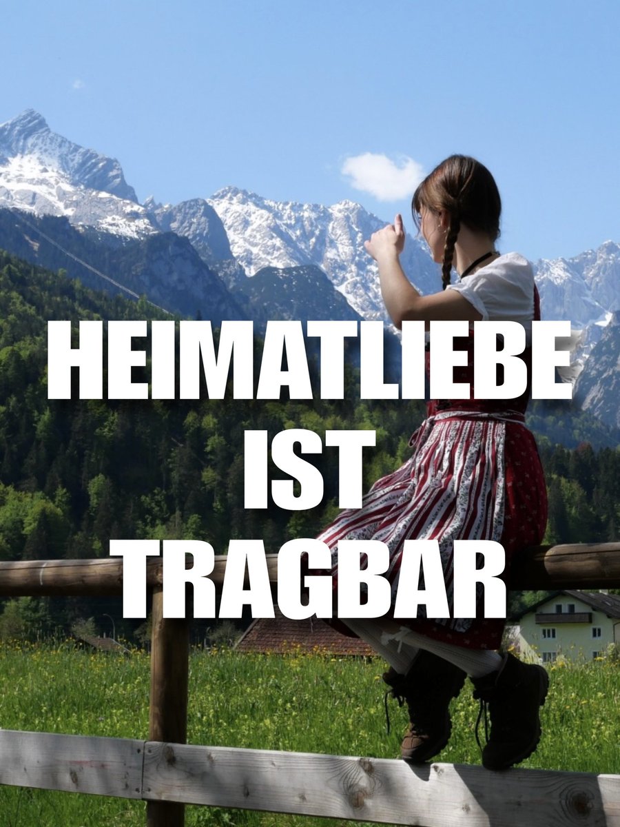 Lukreta_'s tweet image. Heimatliebe ist immernoch tragbar ❤️🤝🏻👗