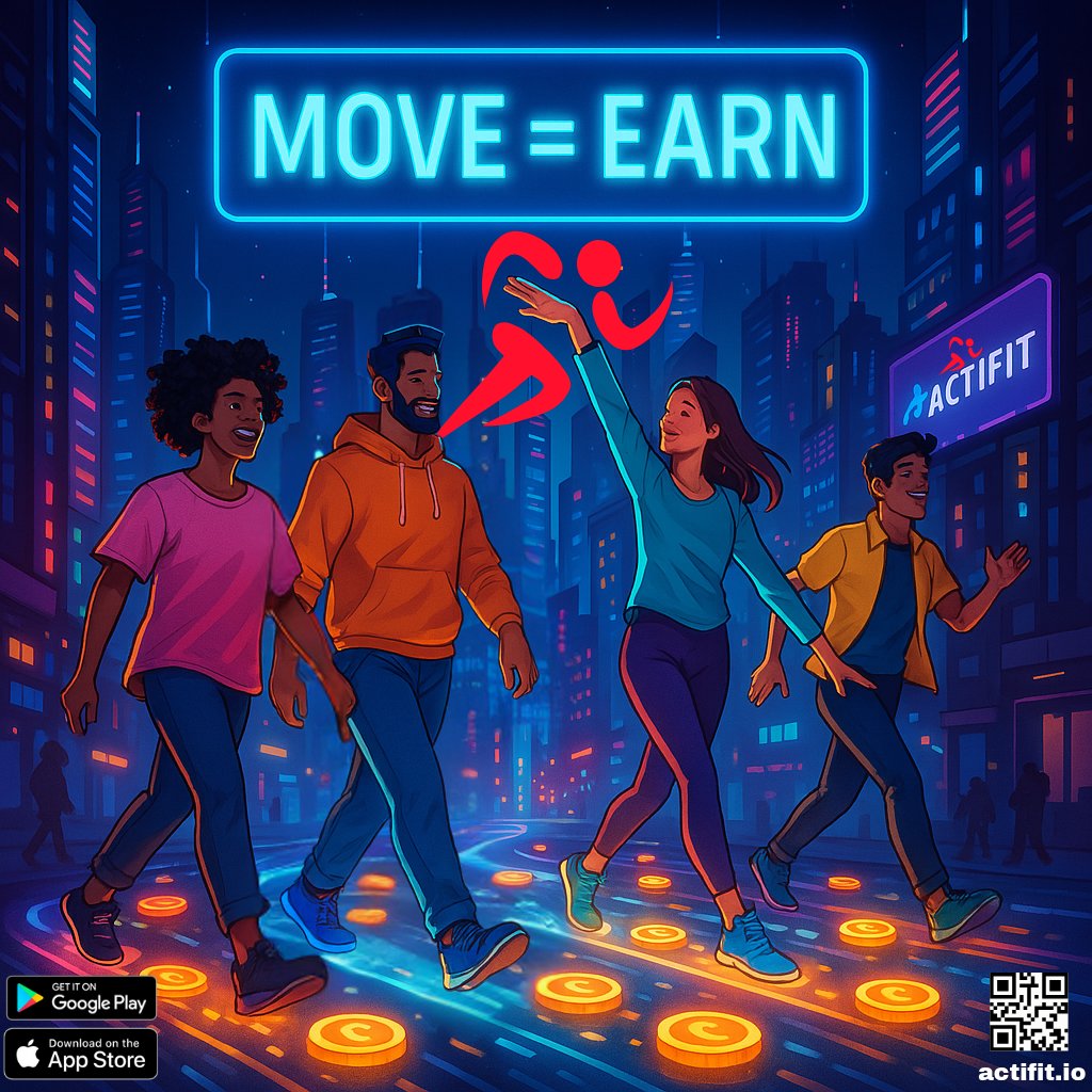 Not a gym rat? 🏋️‍♂️
Not a runner? 🏃‍♀️
Not a problem 😎

If you MOVE, you EARN. 🔥
That’s the future. 💪🪙

#Hive #MoveToEarn #Actifit #CryptoFitness