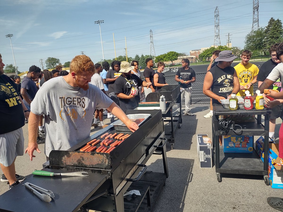 Class of 2024 Legend <a href="/micah_mcnair/">Micah McNair ✞</a> stopped by today to address the program. Plus we had our end of summer cookout. We love the community we are building. Have a great two weeks off and excited to start again on 8/11!
