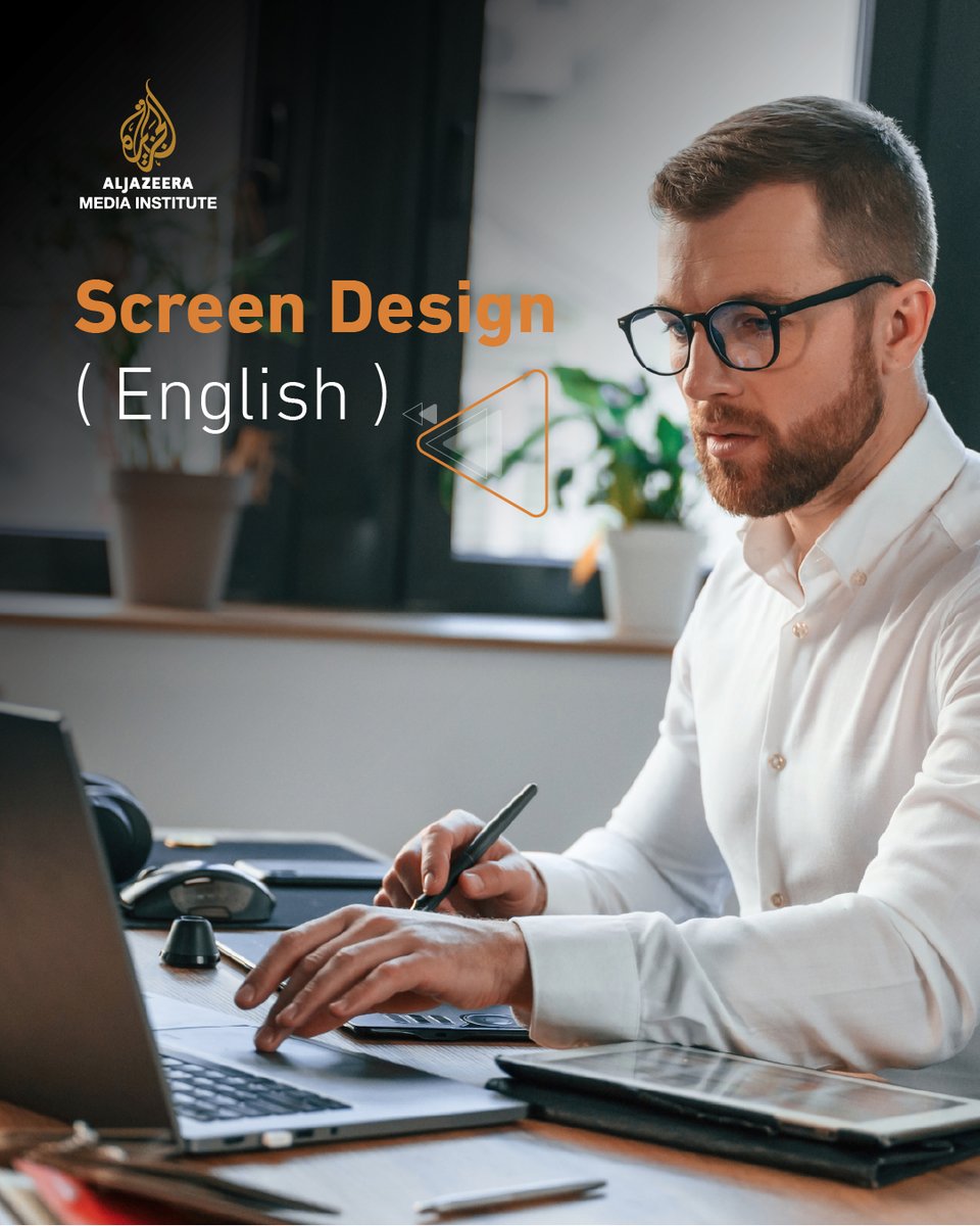 AJMInstitute's tweet image. Want to create stunning, user-friendly digital interfaces?
Join our Screen Design course and learn how to craft visually engaging layouts for websites and apps. From design principles to hands-on tools like Photoshop, Illustrator, and Figma—you’ll gain everything you need to…