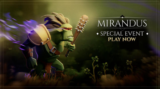 GoGalaGames's tweet image. Mirandus Event!
The Goblins rally, the shadows deepen—A Glimpse into the Unknown has begun in Mirandus!
Goblin forces are rising, and $GALA is on the line. Equip your Siphon of Chaos, gather Chaotic Trace, and climb the leaderboard!
No Exemplar? No problem—Hollows can join the…