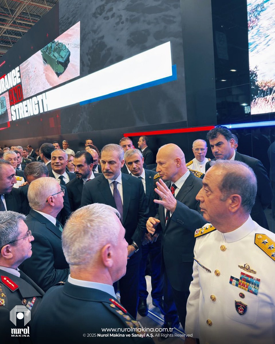 Dışişleri Bakanı Hakan Fidan,  Milli Savunma Bakanı Sn.Yaşar Güler, Genelkurmay Başkanı Orgeneral Metin Gürak Kara,Hava ve Deniz  Komutanlarımız Idef fuarında standımızı ziyaret ederek bizi onurlandırmıştır.