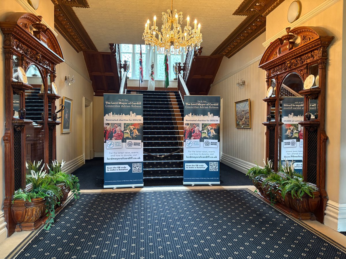 Jayne Cowan MBE (@jaynecowan) on Twitter photo Final preparations were underway today for the Lord Mayor's Coffee Morning tomorrow at the Mansion House.
<a href="/Adrian1Robson/">Adrian Robson</a> and I would like to give a big shout out to our wonderful Charity Committee of volunteers who are working tirelessly to support both the Forget Me Not Chorus Final preparations were underway today for the Lord Mayor's Coffee Morning tomorrow at the Mansion House.
<a href="/Adrian1Robson/">Adrian Robson</a> and I would like to give a big shout out to our wonderful Charity Committee of volunteers who are working tirelessly to support both the Forget Me Not Chorus