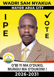 sangatechug's tweet image. NRM primaries for Arua City Mayor are on fire! 馃煛
Big names like Sam Wadri Nyakua, Lawrence Dangote, and Simon Enatu are battling it out鈥攑osters everywhere, tension super high.
Who鈥檚 your pick for the NRM flag bearer this time?