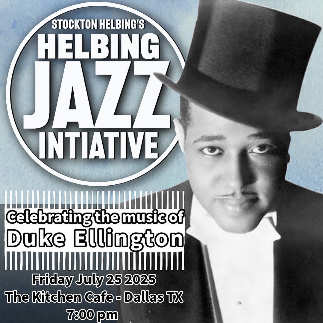 There are only a few seats left for our Duke Ellington show tomorrow night. Snag your seats asap! 972-818-3400