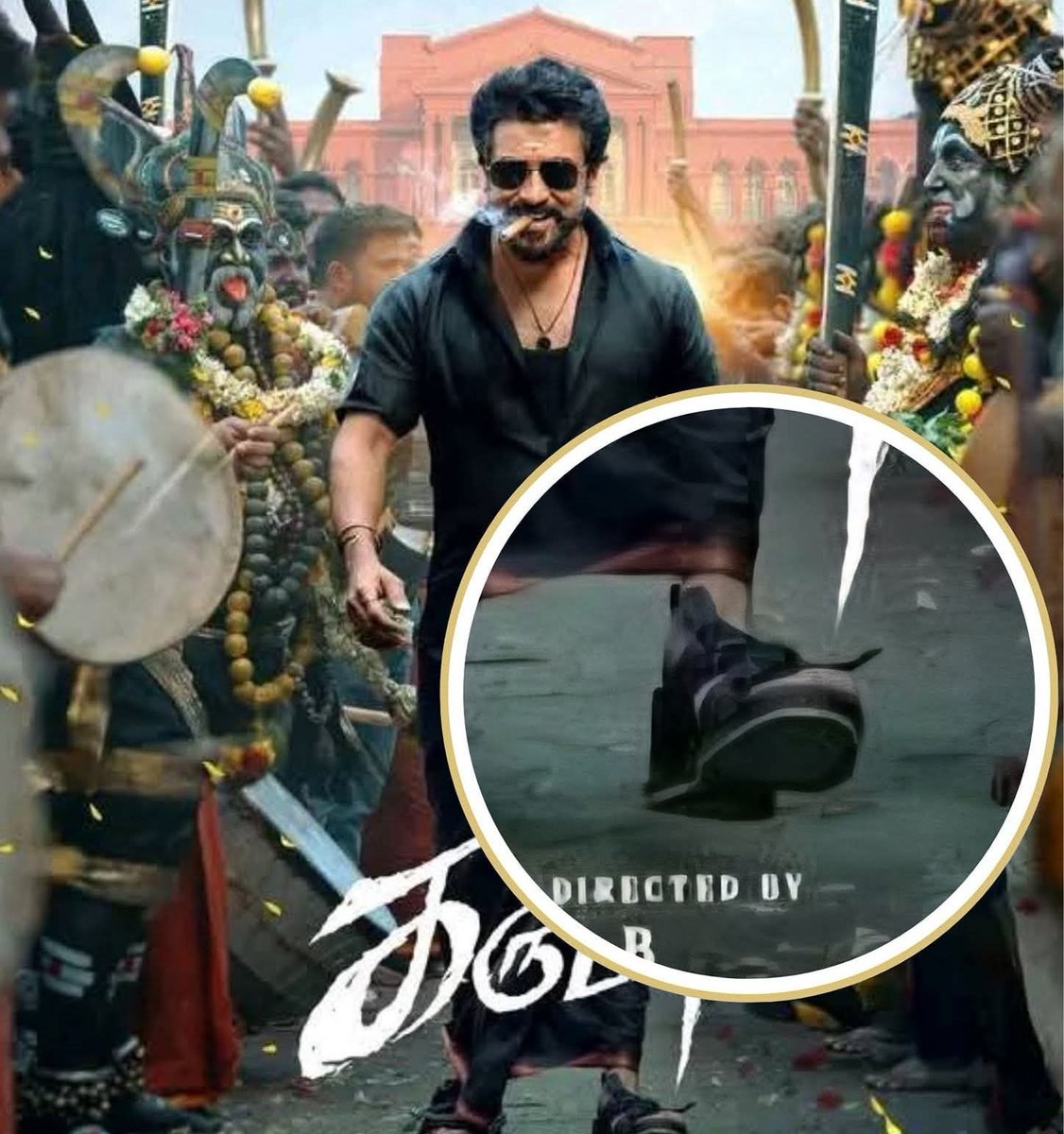 phoenix_viruman's tweet image. why is he @Suriya_offl wearing high heels ❓