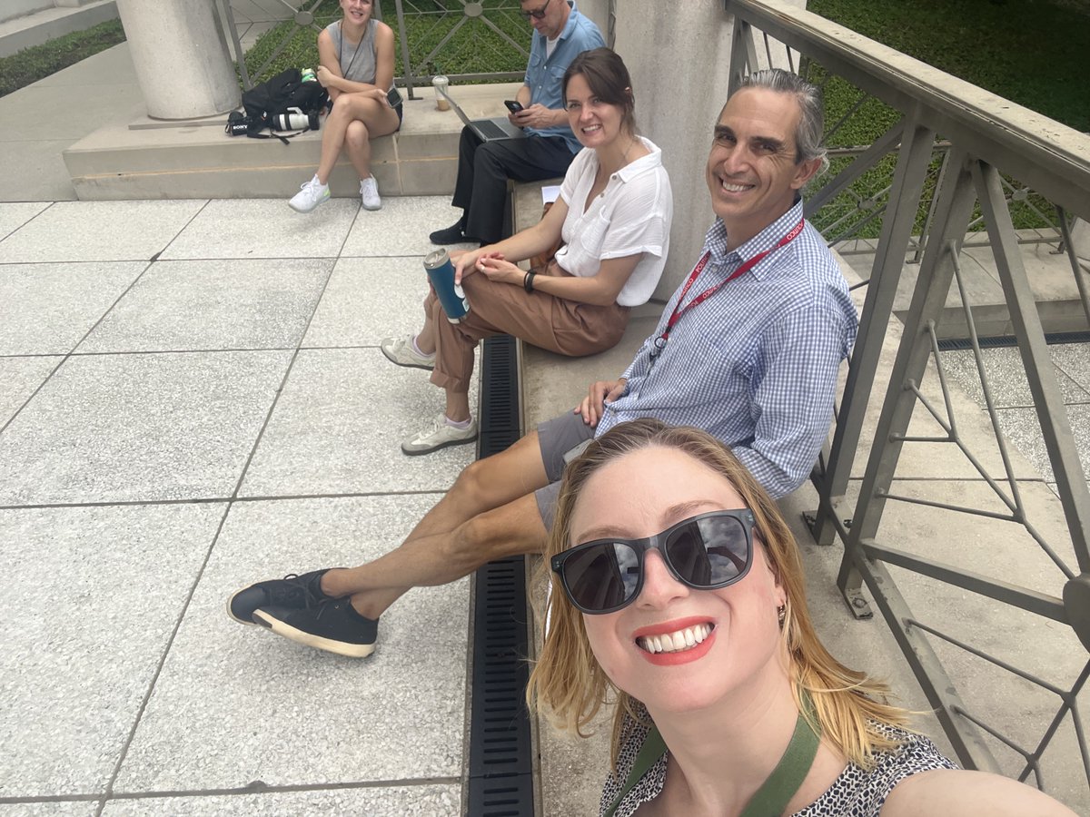I'm waiting outside the federal courthouse in Tallahassee with a bunch of other reporters to see if we can get comment