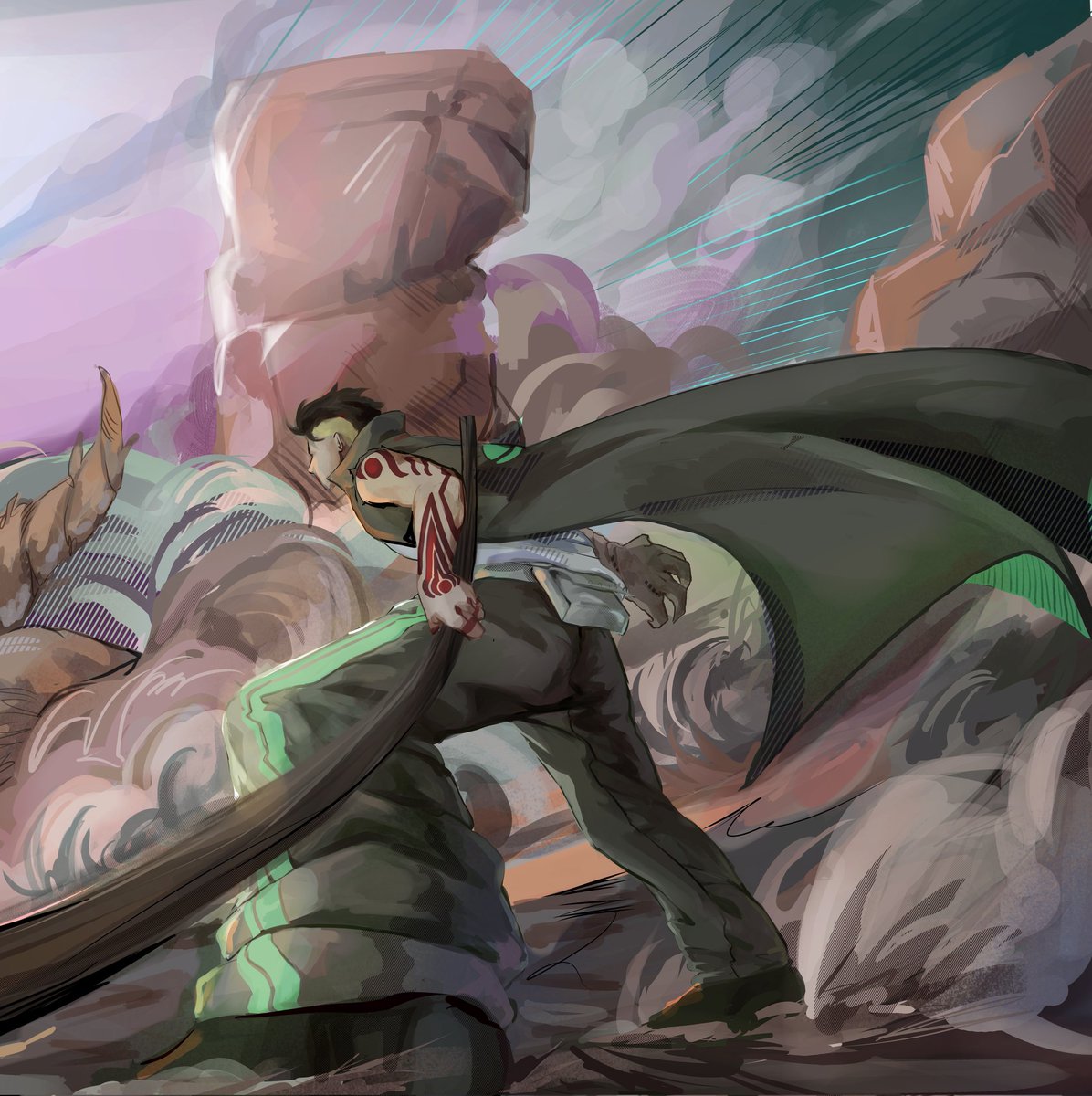 KyiShiro1's tweet image. Not my best take but 🙂‍↕️
Jura slayed this chp
#BorutoTwoBlueVortex