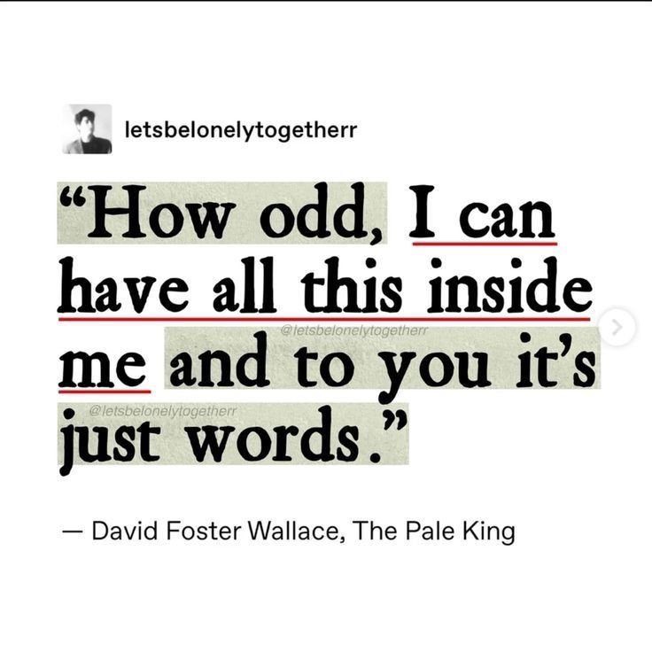 Literariium's tweet image. — David Forster Wallace