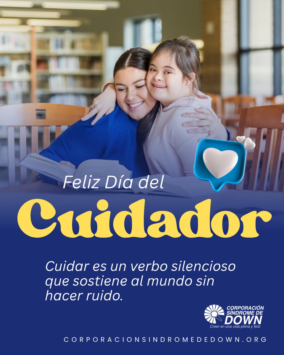 corpdown's tweet image. 💛 Hoy celebramos a quienes cuidan con amor, paciencia y entrega.
En el Día Nacional del Cuidador, abrazamos y agradecemos profundamente a cada cuidador y cuidadora que hace posible transformar vidas todos los días.
¡Gracias por su fuerza silenciosa y su corazón inmenso! 🌼