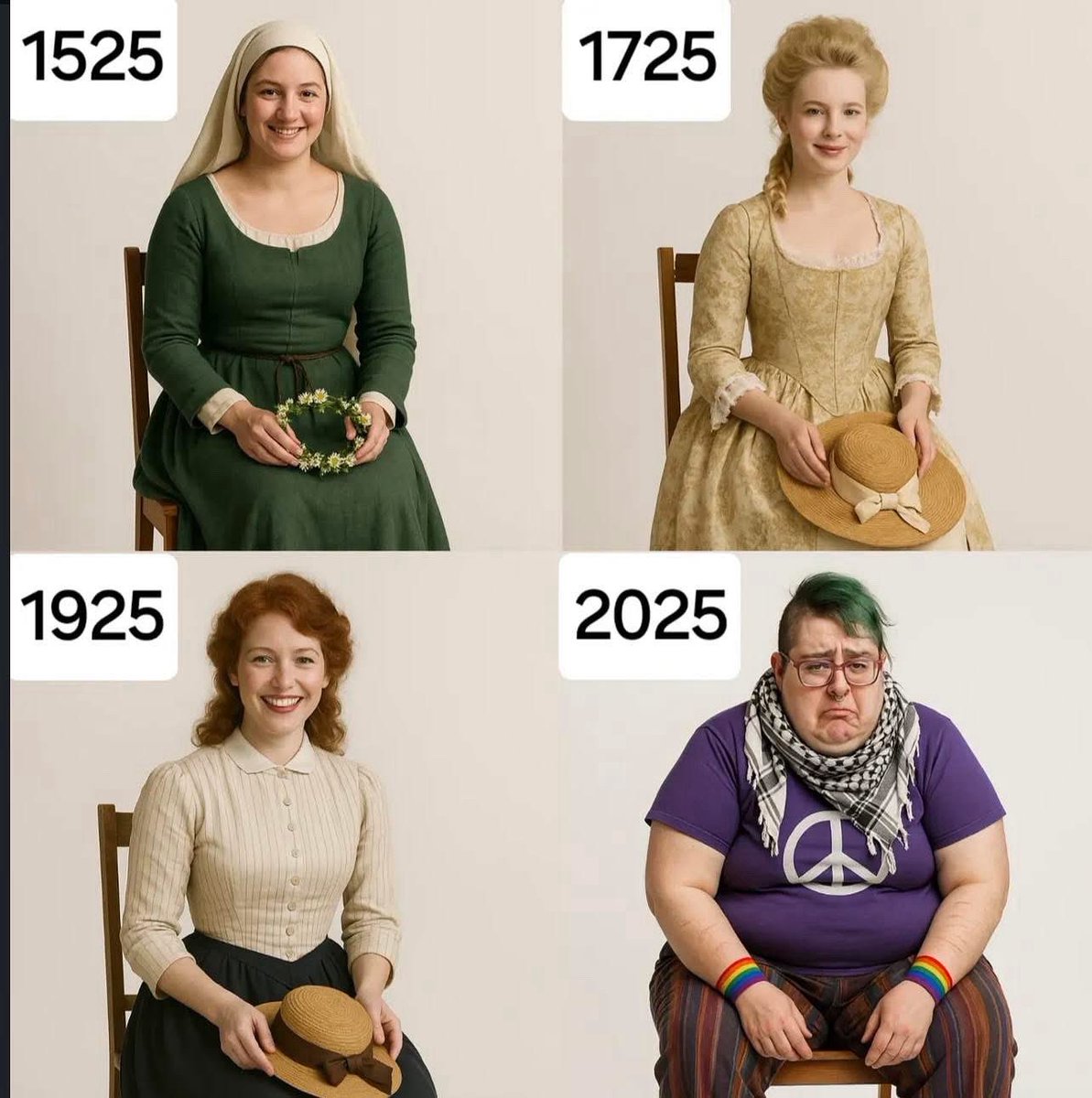 SavagelyLoud's tweet image. If evolution went backwards…
#feminism #bluehair #savagelyloud