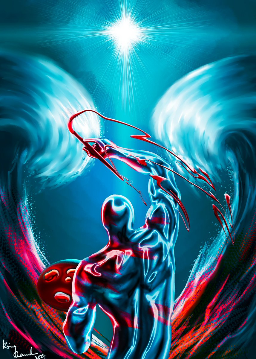 New painting. 

"SACRIFICE FOR CREATION"
— bidding starts at 0.2ETH