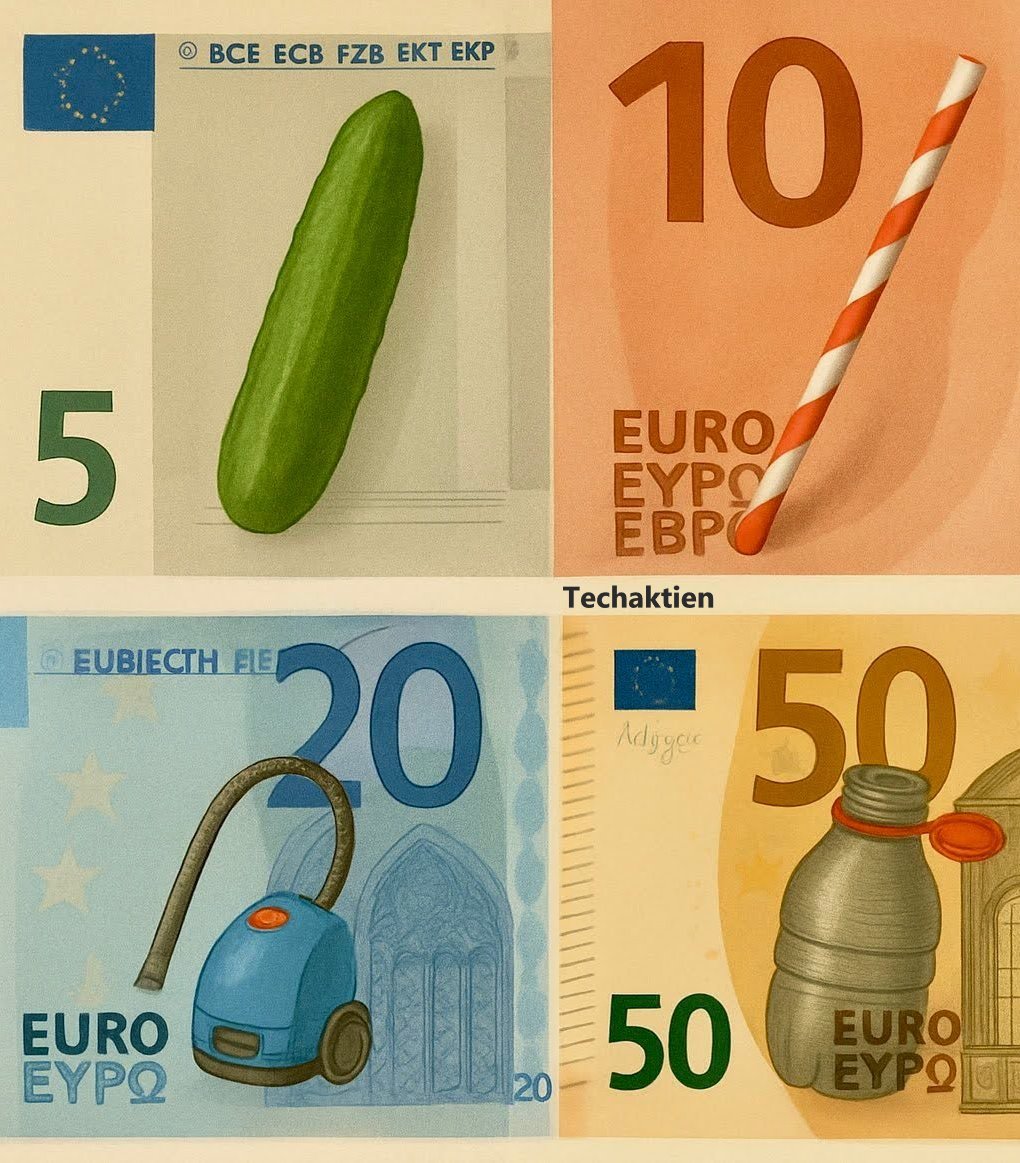 Die neuen Euro-Scheine sind da 🇪🇺🖨💶 #Memes