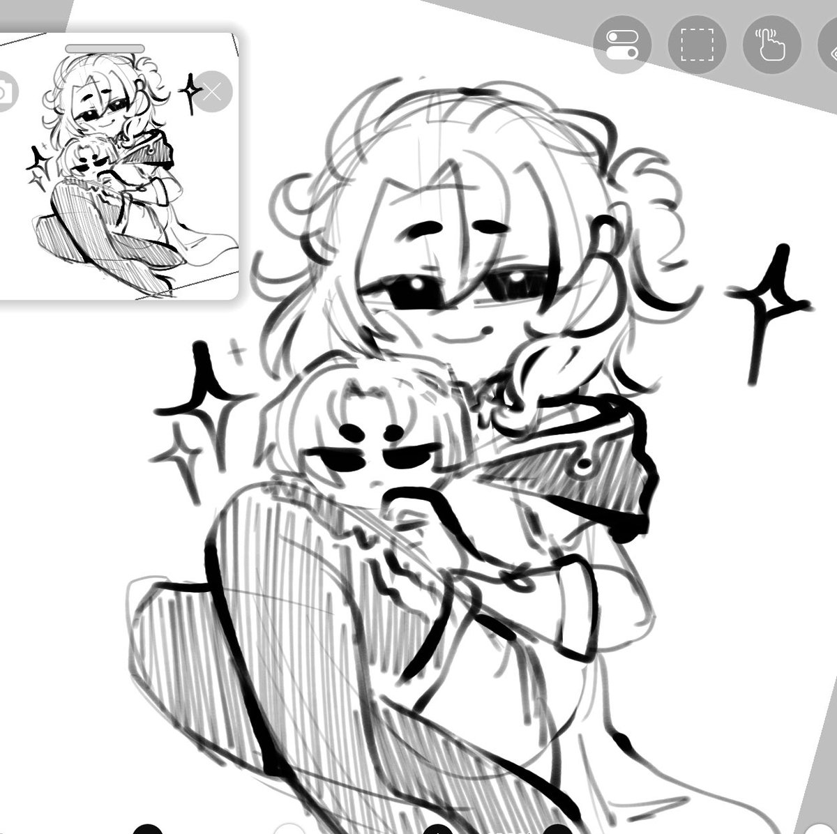 Re_toons's tweet image. Local alchemist gets a plushie version of his boyfriend
#原神 #scarabedo