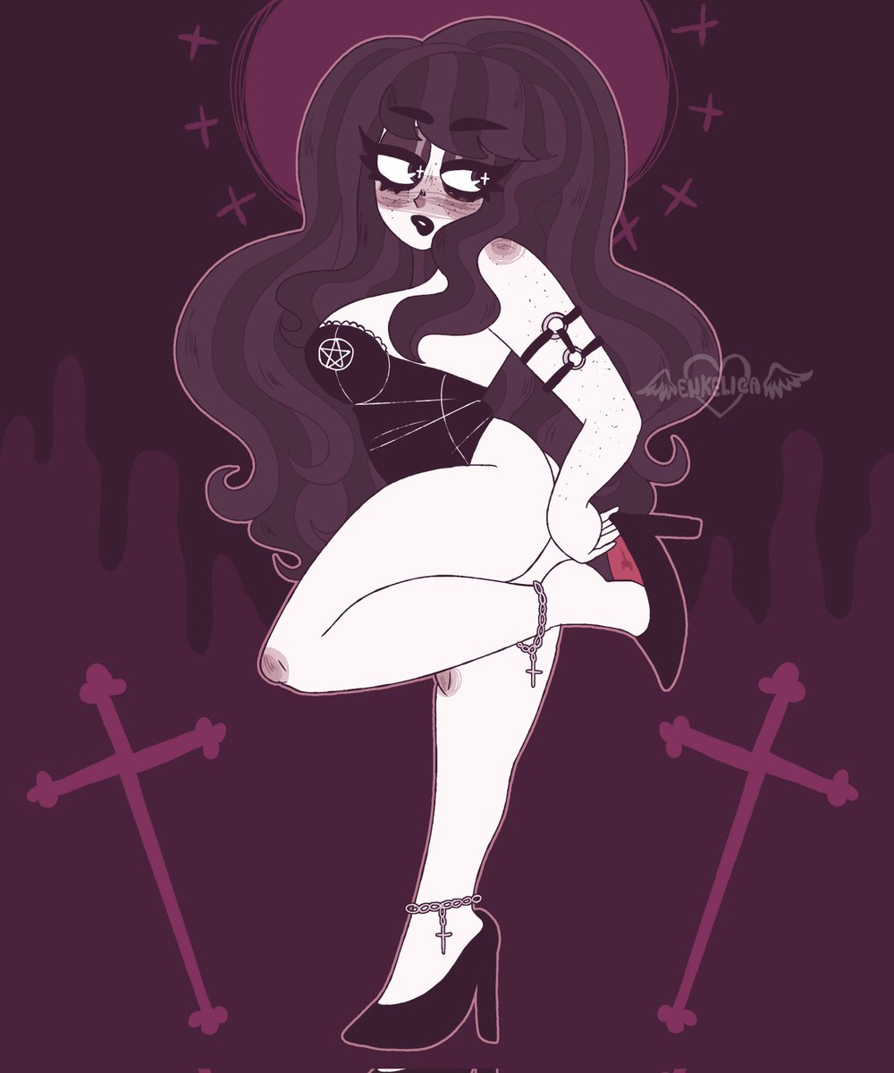 These heels are killing me!!
#ocart #pinupart #cartoonart