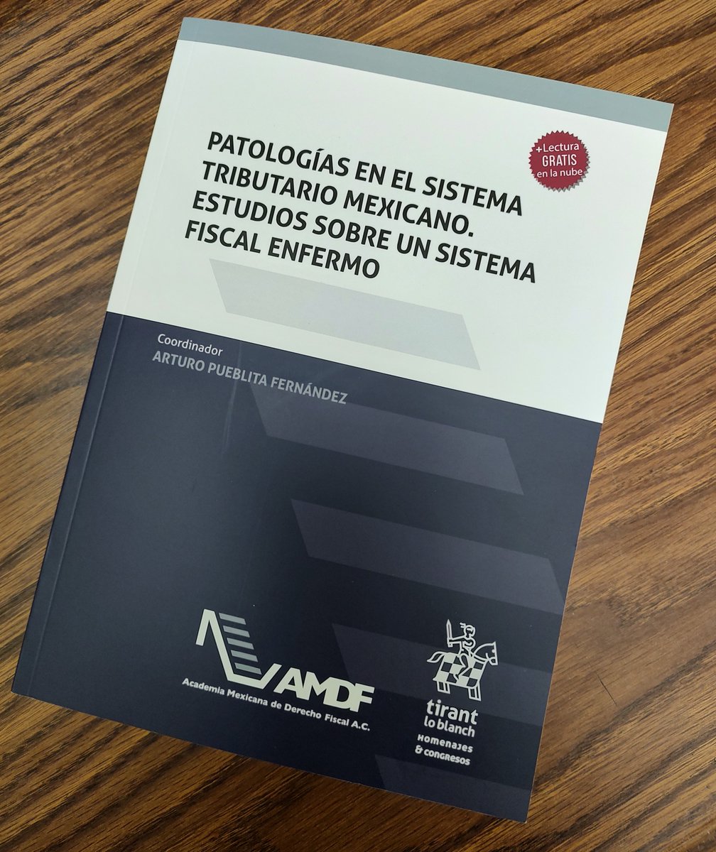 AMDF (@amdf4) on Twitter photo La Dra. <a href="/YubaniRam/">Yubani Ramirez Amayo</a> participó en el libro "Patologías en el sistema tributario mexicano. Estudios sobre un sistema fiscal enfermo", con el artículo "UNA RADIOGRAFÍA DE LAS DIRECTRICES DE LA OCDE EN EL SISTEMA TRIBUTARIO MEXICANO.
Conoce el contenido en amdf.org.mx/publicaciones/ La Dra. <a href="/YubaniRam/">Yubani Ramirez Amayo</a> participó en el libro "Patologías en el sistema tributario mexicano. Estudios sobre un sistema fiscal enfermo", con el artículo "UNA RADIOGRAFÍA DE LAS DIRECTRICES DE LA OCDE EN EL SISTEMA TRIBUTARIO MEXICANO.
Conoce el contenido en amdf.org.mx/publicaciones/