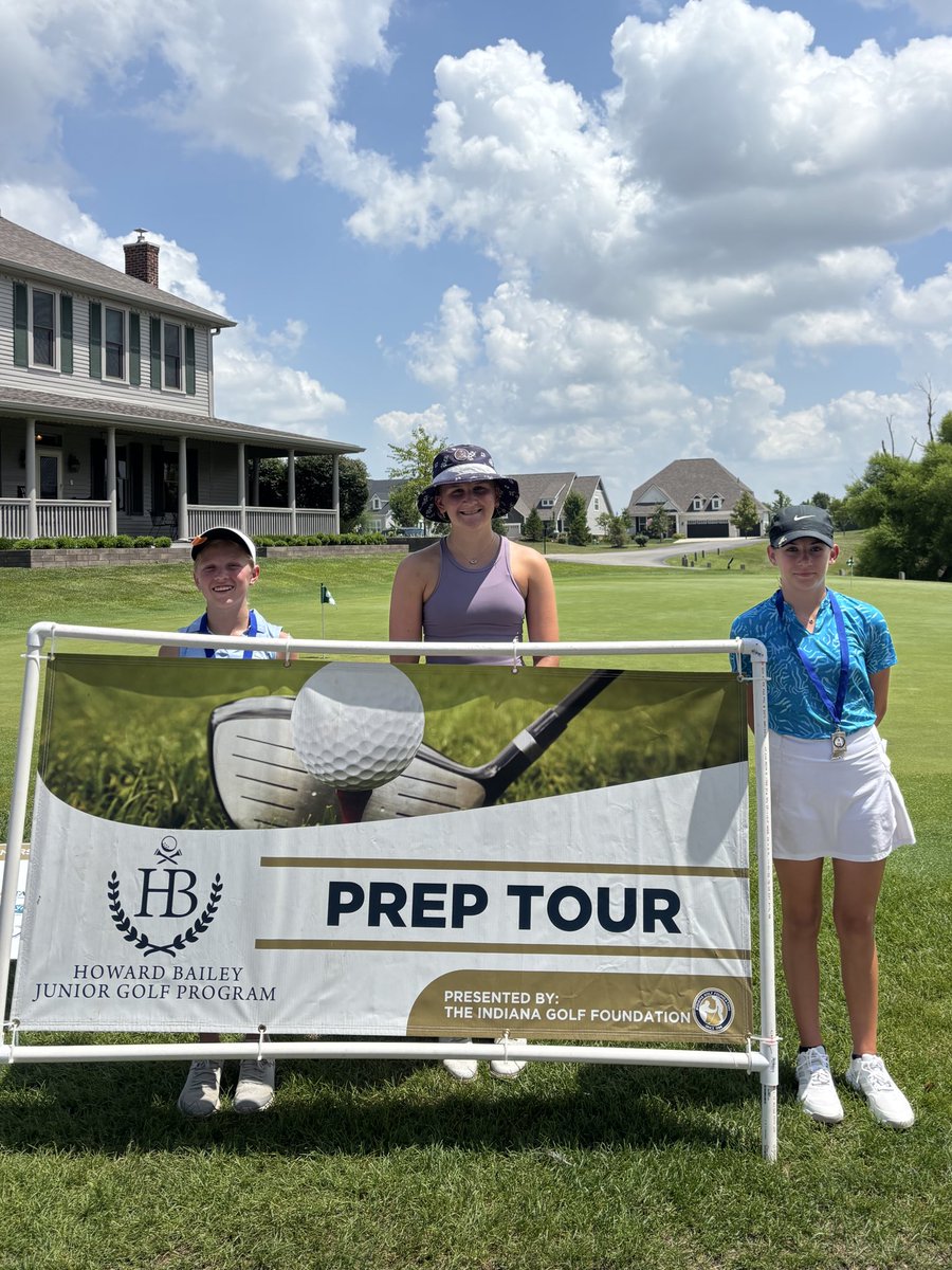 injrgolf's tweet image. Thank you to Woodwind Golf Club for hosting today’s Prep Tour Event. Congratulations to our winners. ⛳️ 

Girls 11-12
1st- Nellie Lemmon- 74
2nd- Cora Henegar- 105
3rd- Sofia Newcom- 107
