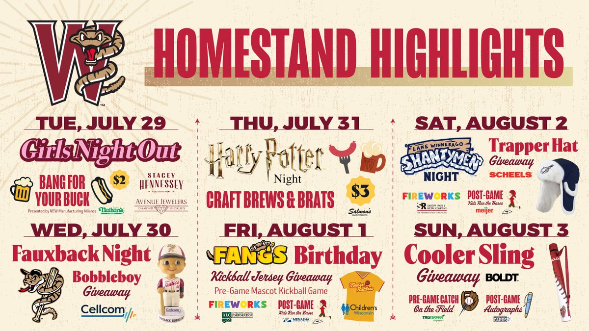 TimberRattlers's tweet image. Baseball is back in the 920 starting next Tuesday‼️
🎟️ milb.com/wisconsin/news…