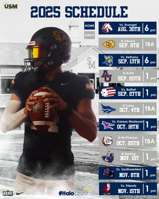 2025 SCHEDULE #FirstCityU #BeAtBerkel