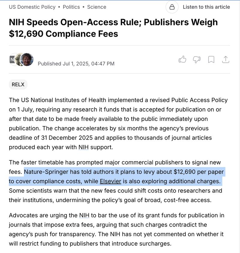 If you have a PhD, you don't hate academic journals and their rich Presidents and Editors-In-Chief enough.