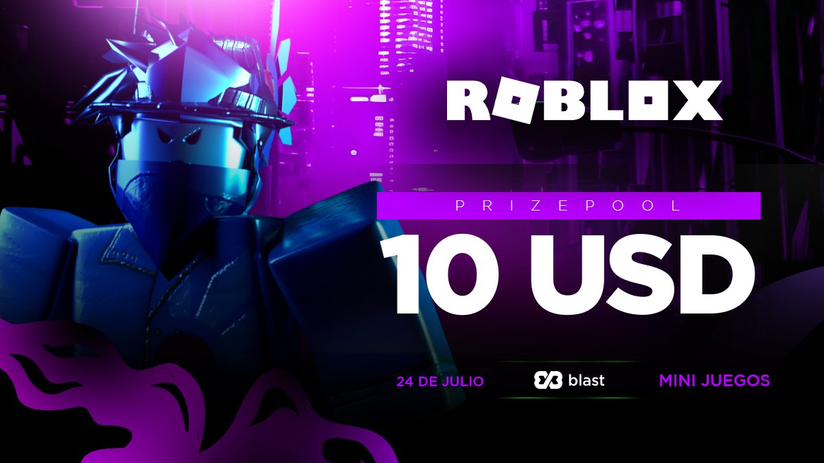 🎮 ¡HOY se juega el honor en los mini juegos!
🕹️ Torneo de #Roblox
💰 Premio: 10 USD
📅 24 de julio | Eliminación directa

¿Listo para sobrevivir, correr y ganar?
👉 Participá desde docs.google.com/forms/d/e/1FAI…
