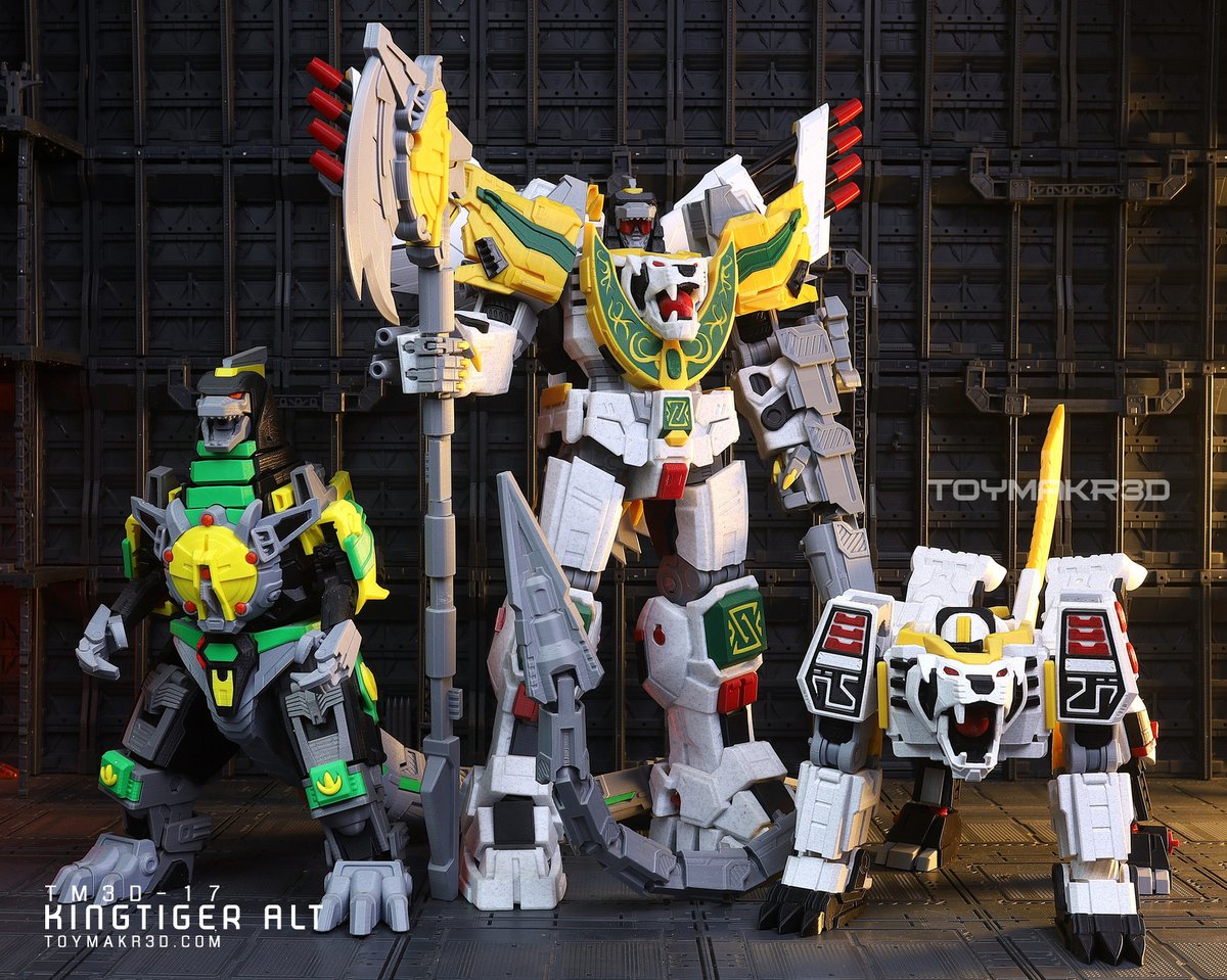 toymakr3d's tweet image. Kingtiger ALT mode (non transform) for 3d printing. Fully articulated, full color, no support. 18cm in height, 42cm in length, 700 gr.
Printed on @ff3dprinters Adventurer 5M Series
& use @sunluofficial 3D PLA+
toymakr3d.com/product/103-ki…
#3DPrinting #3dprint #toymakr3d