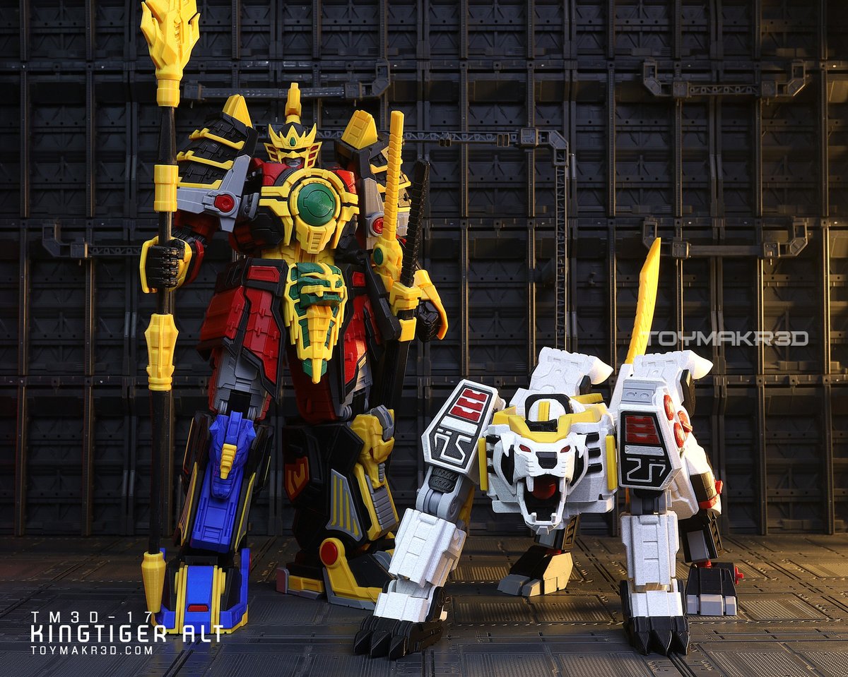toymakr3d's tweet image. Kingtiger ALT mode (non transform) for 3d printing. Fully articulated, full color, no support. 18cm in height, 42cm in length, 700 gr.
Printed on @ff3dprinters Adventurer 5M Series
& use @sunluofficial 3D PLA+
toymakr3d.com/product/103-ki…
#3DPrinting #3dprint #toymakr3d